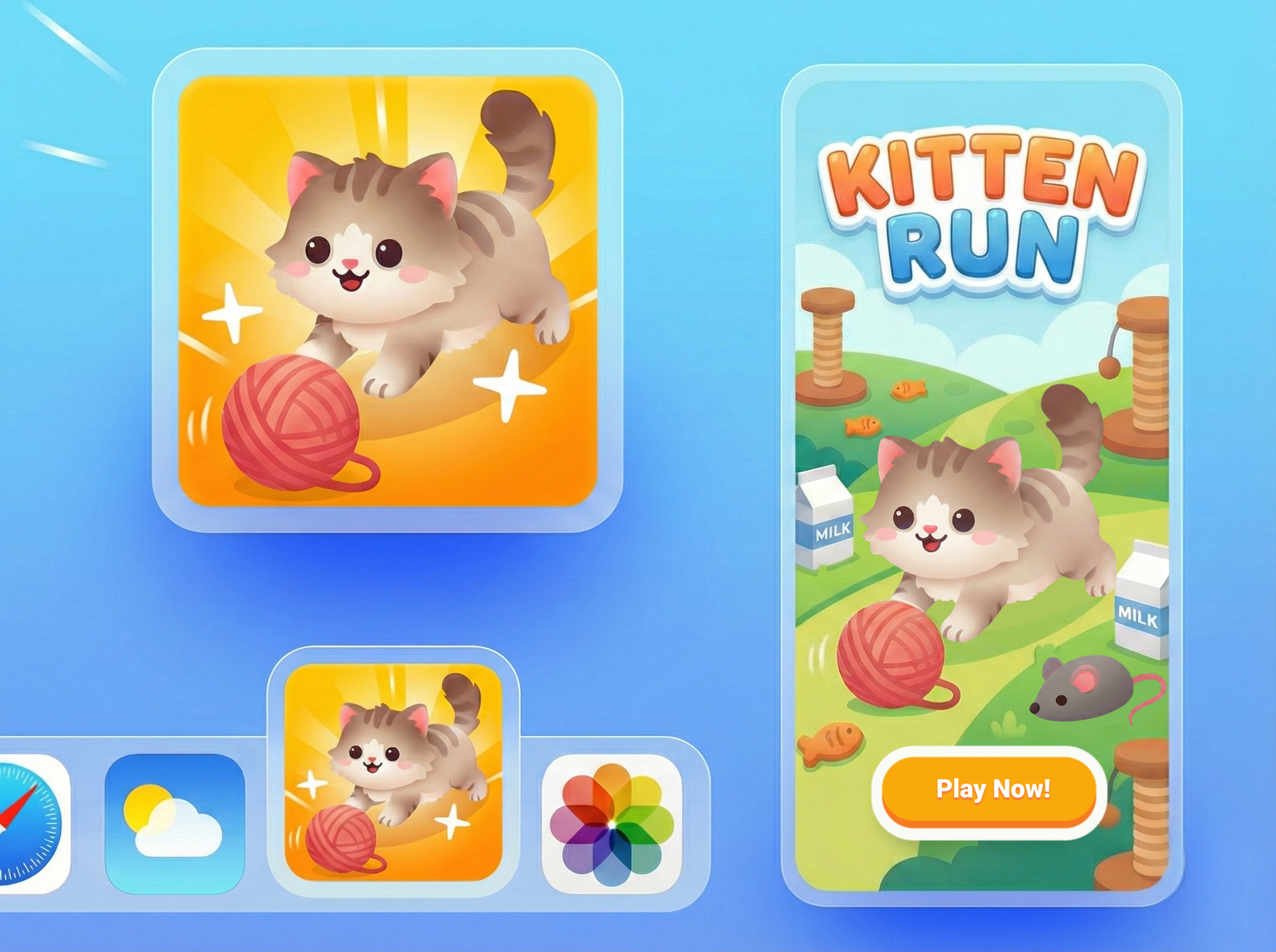 Kitten Run Marketing Art